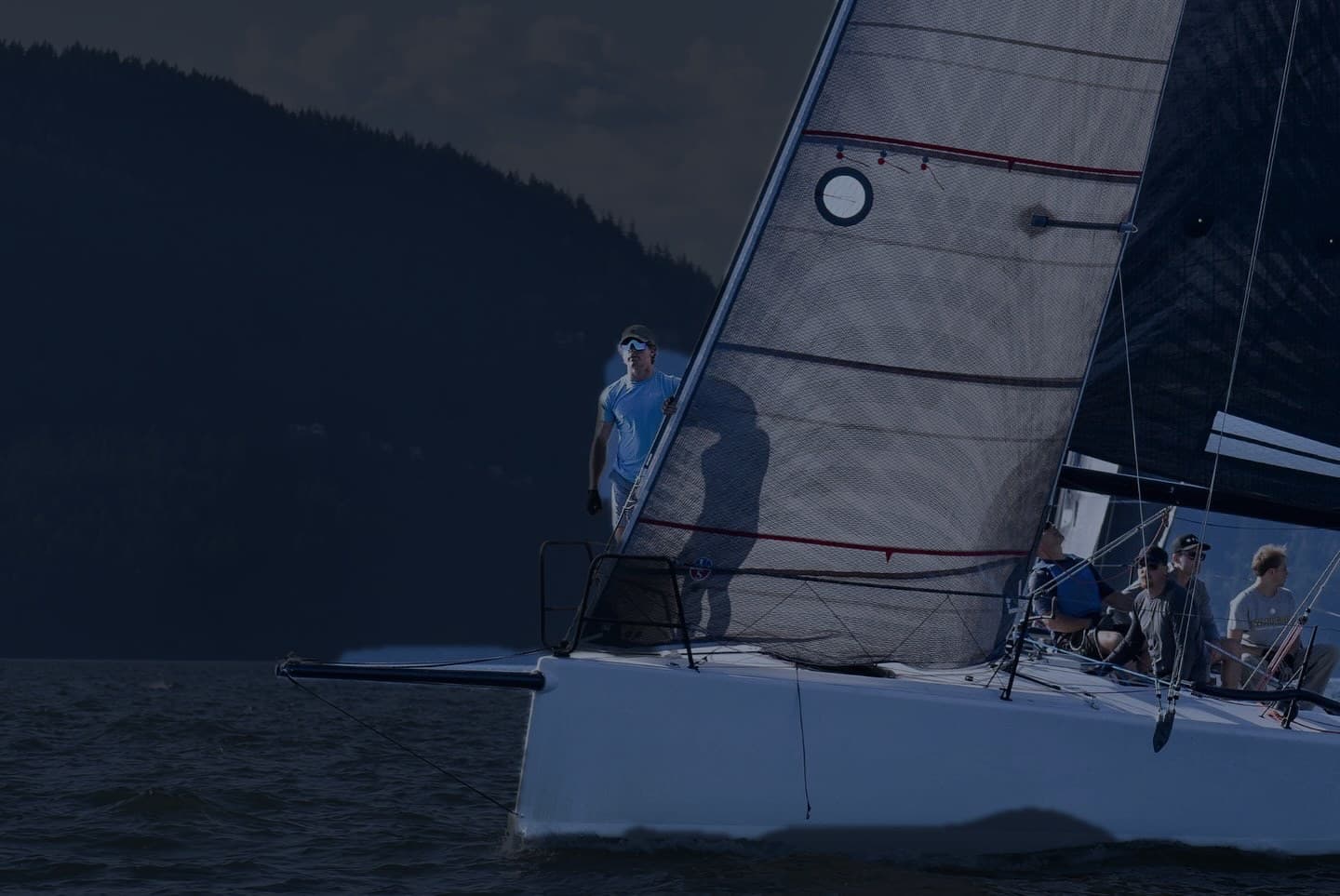 Brendan Jones racing offshore